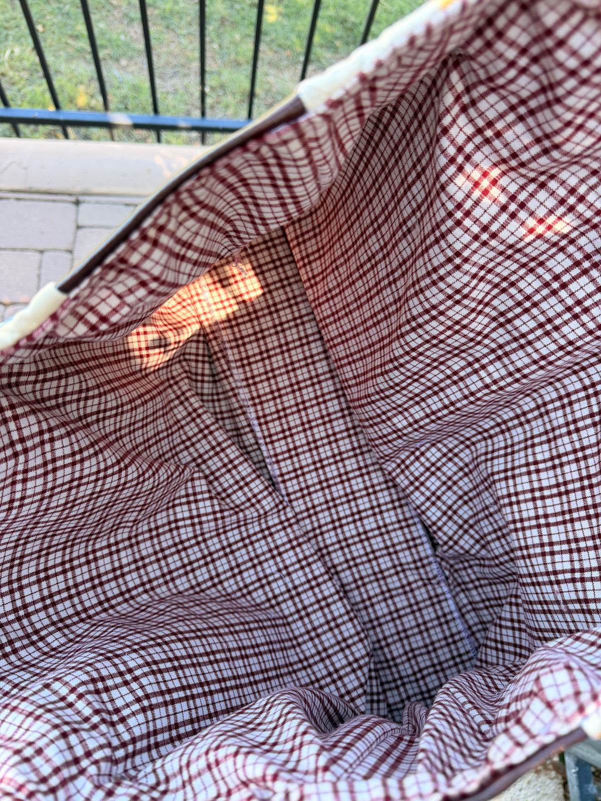 Vintage Patchwork Quilt Tote Bag