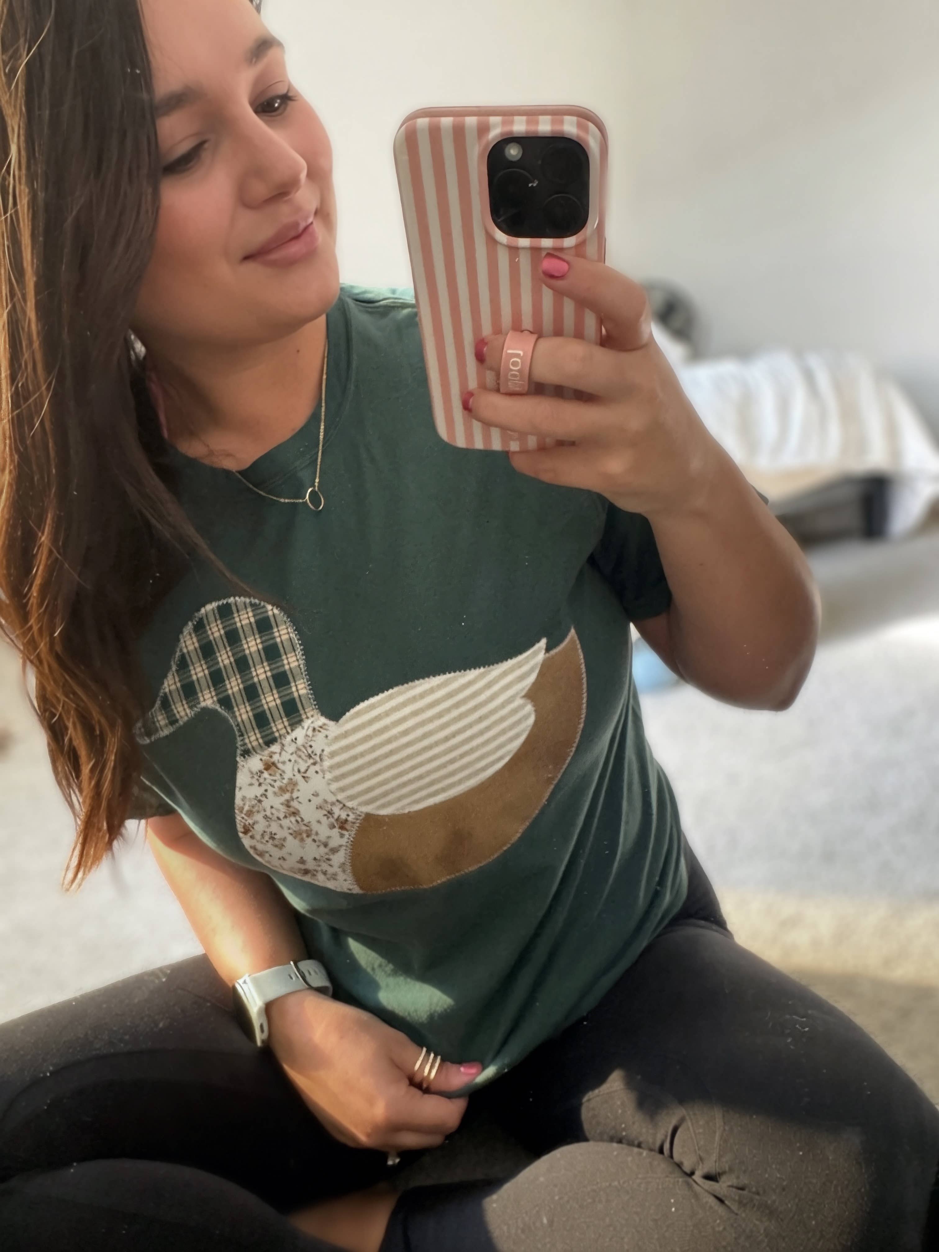 Duck Mallard Cottage Core Short Sleeve