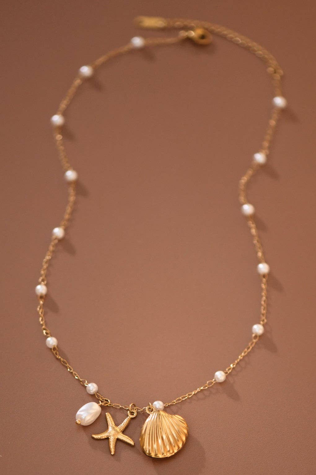 18K Gold Plated Waterproof Stainless Steel Chain Necklace