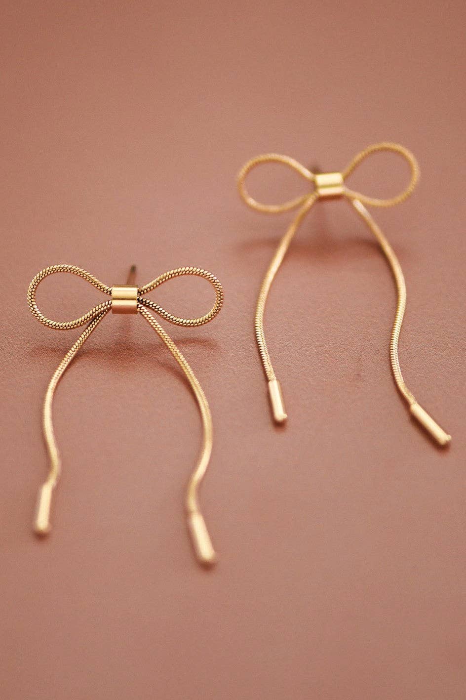 18K Gold Plated Waterproof Stainless Steel Stud Earrings