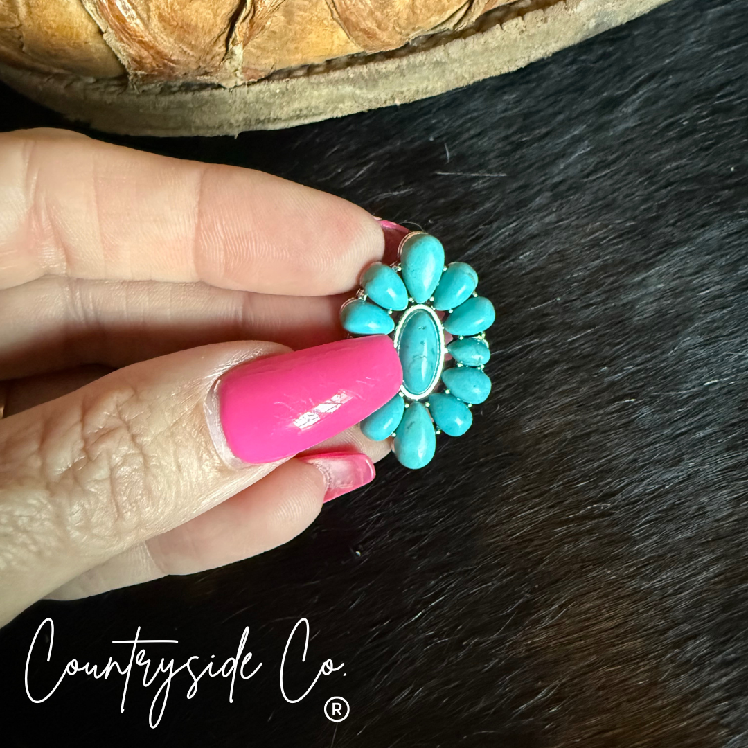 Turquoise Dolly Earrings