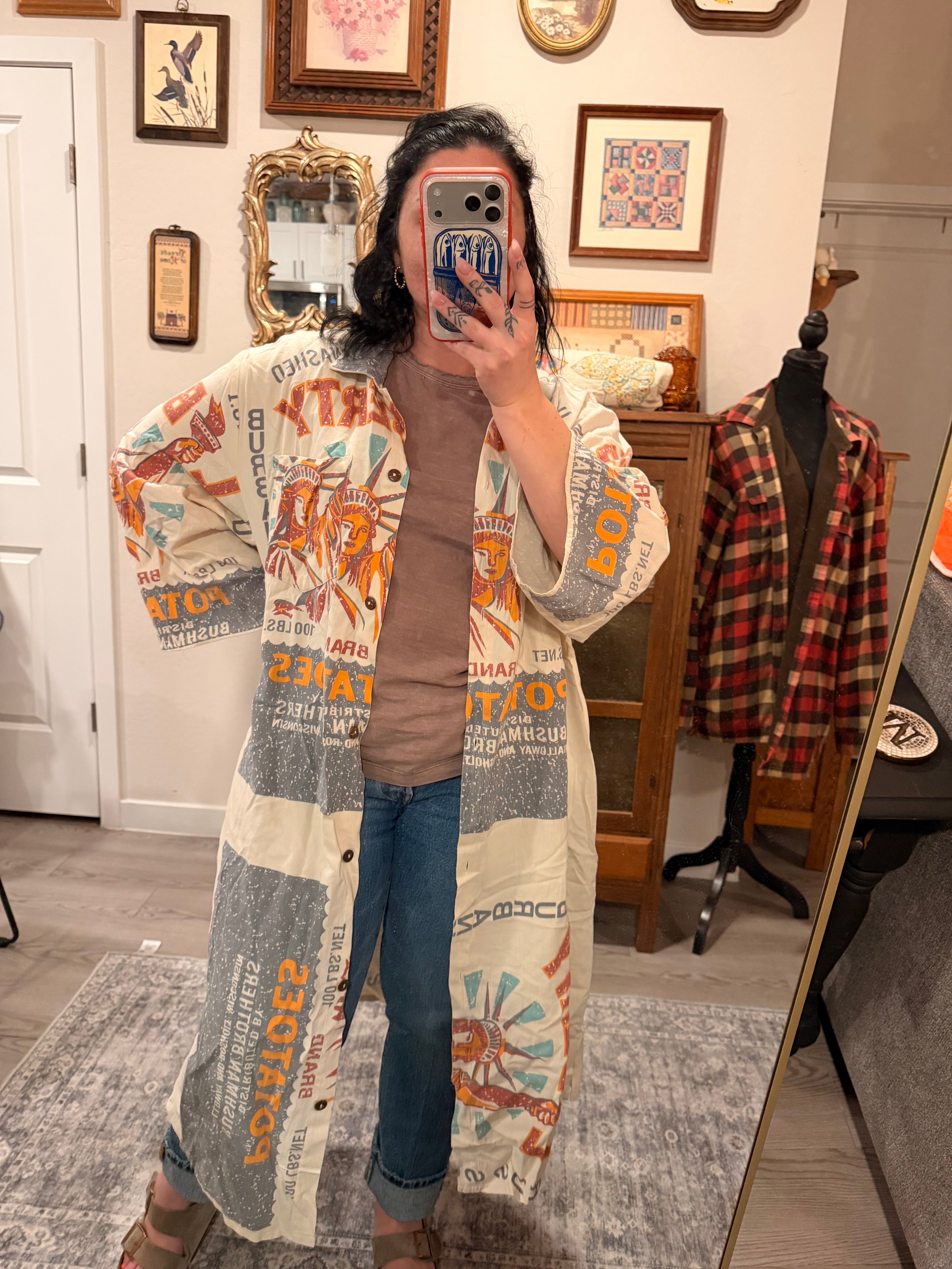 Never Ending Fields Duster - Liberty