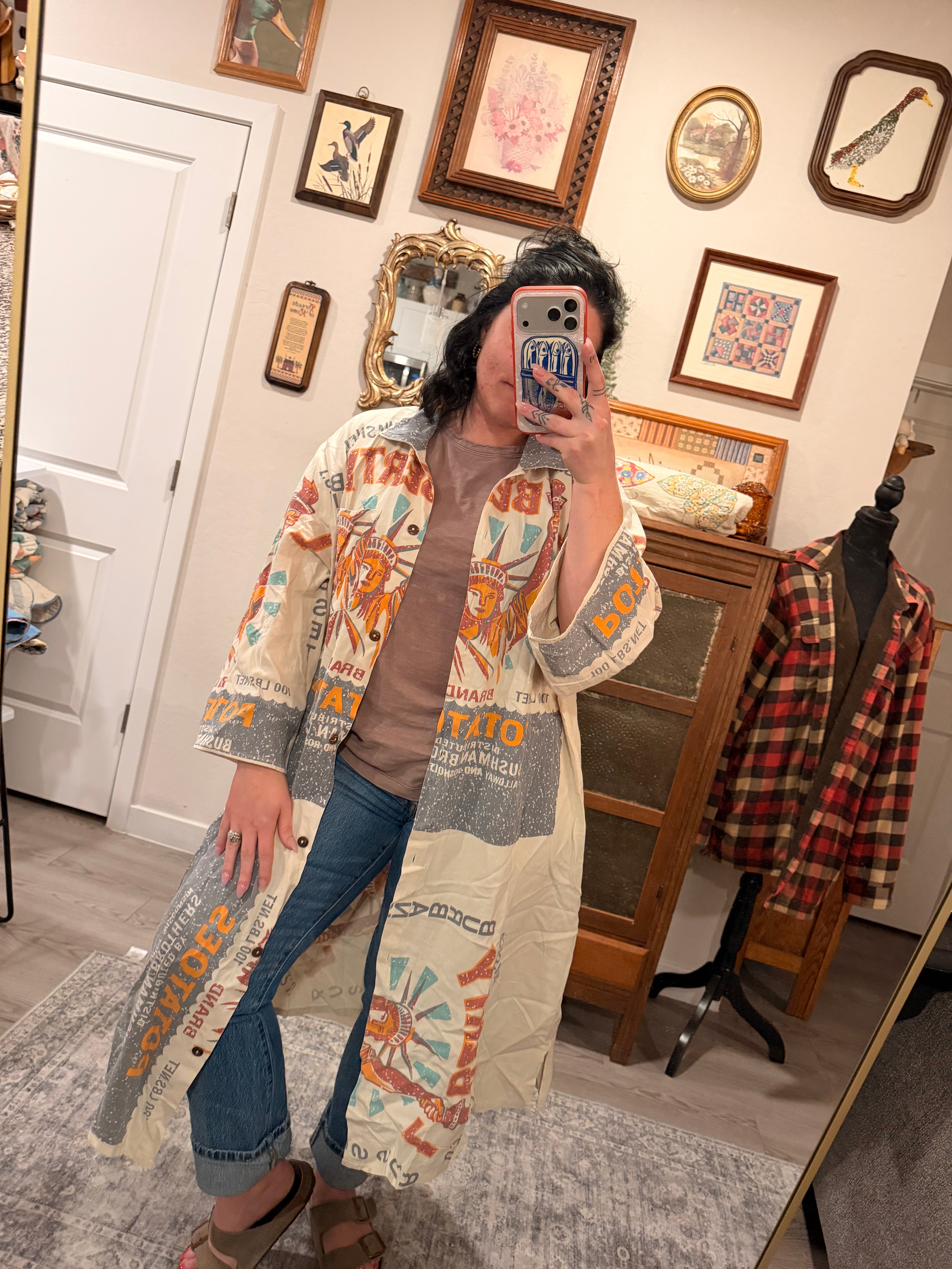 Never Ending Fields Duster - Liberty