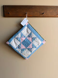 Extra Large Zippered Quilted Tote – Vintage Patchwork Carryall