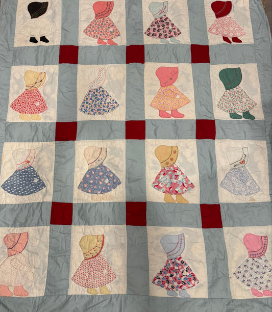 Sunbonnet Meadow Quilt
