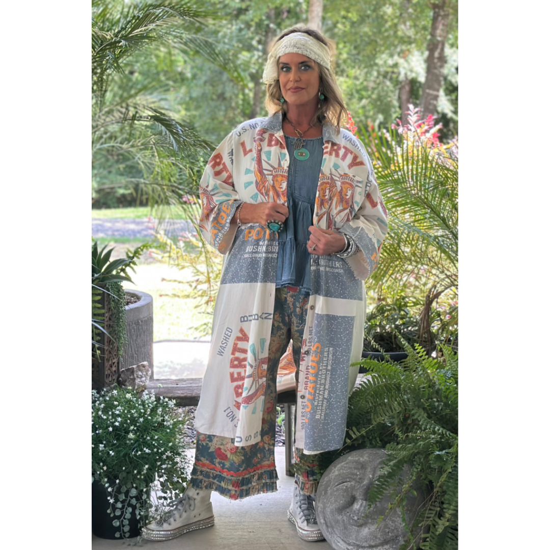 Never Ending Fields Duster - Liberty